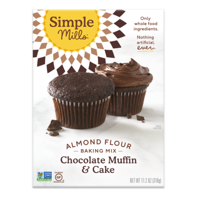 simple mills chocolate muffin and cake almond flour mix