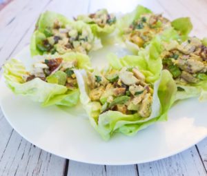 Curried Chicken Salad Wraps
