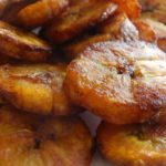 fried cinnamon–plantains