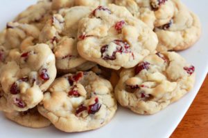 Nona's Cherry Macadamia Nut Cookies