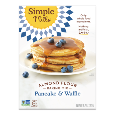 simple mills pancake and waffle almond flour mix