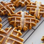 spiced waffle cookies