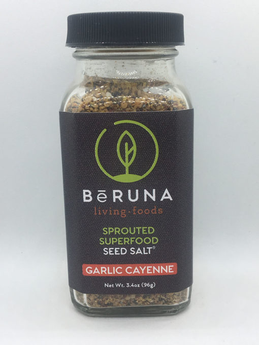 be Runa Sprouted Superfood Seed Salt - Garlic Cayenne
