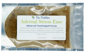Raw Revelations Adrenal Stress Ease - Front of Package