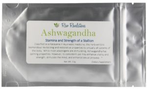 Raw Revelations Ashwandha - Front of Package