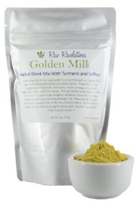 Raw Revelations Golden Milk - Front of Package