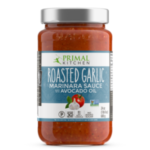Primal Kitchen Roasted Garlic Marinara Sauce - Front of Package