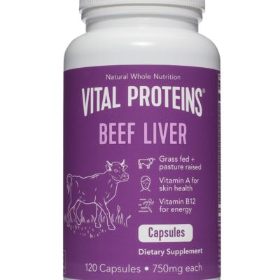 Vital Proteins Beef Liver Capsules - Front of Package