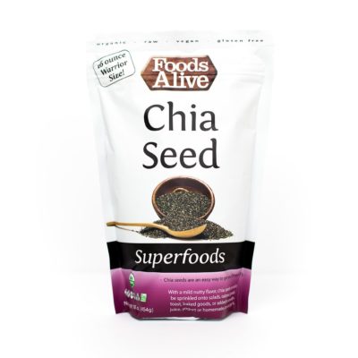 Chia Seeds - Front of Package