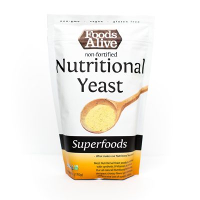 Foods Alive Nutritional Yeast - Front of Package