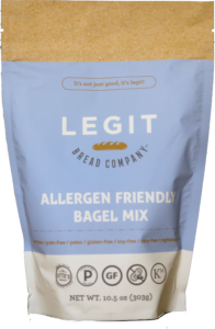 Legit Bagel Mix - Front of Package