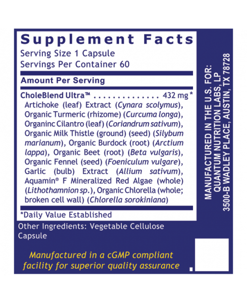 Quantum Gallbladder Support Nutrition