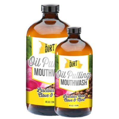 the dirt oil pulling mouthwash
