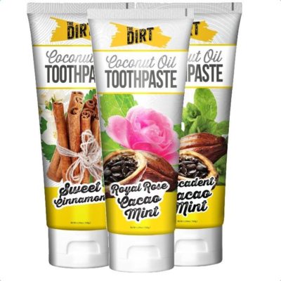the dirt toothpaste