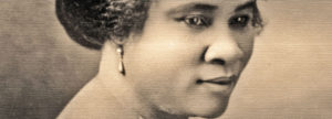 Old picture of African American woman