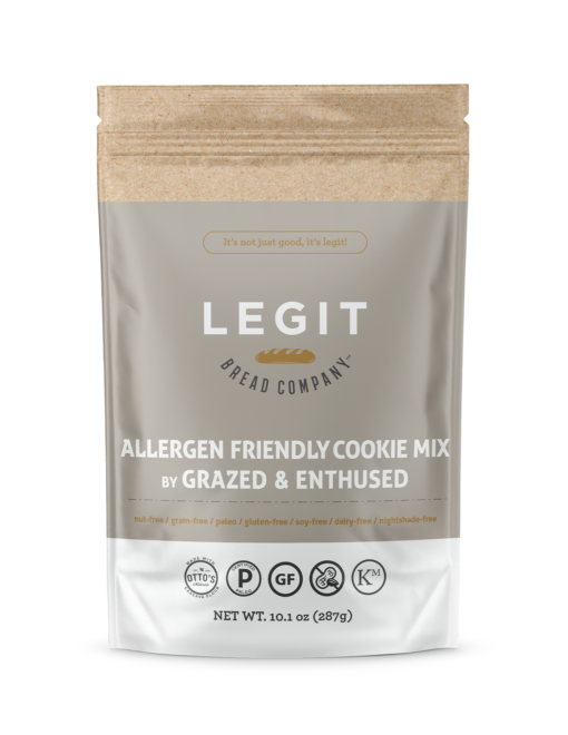 Allergen friendly cookie mix